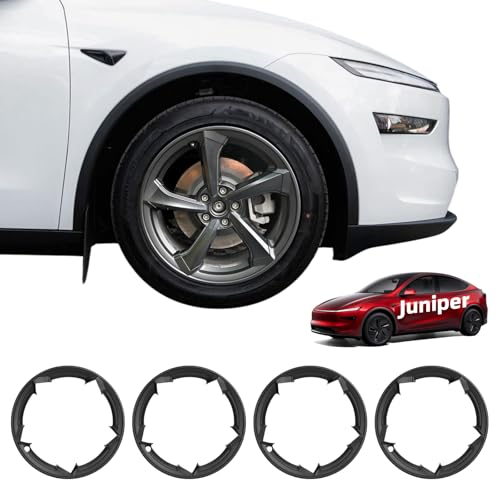 19 in Rim Protector for Model Y Juniper 19" Crossflow Wheel Cover All (4 Count)