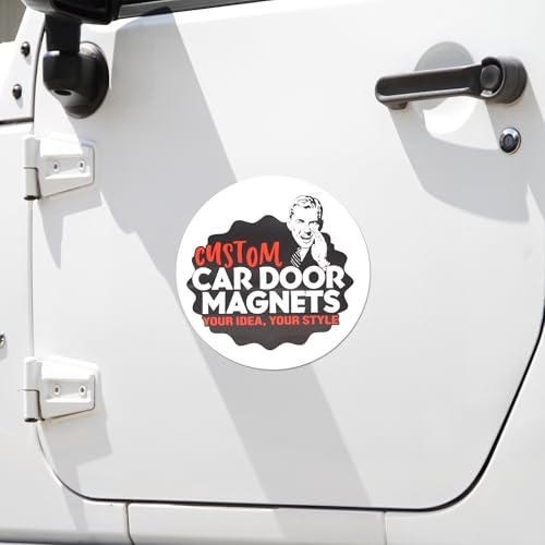 Custom Car Magnet Signs for Advertising and Promotion (2 Count)