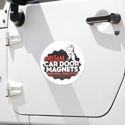 Custom Car Magnet Signs for Advertising and Promotion (2 Count)