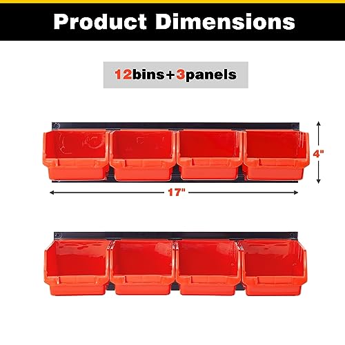 Wall Mounted Storage Bins