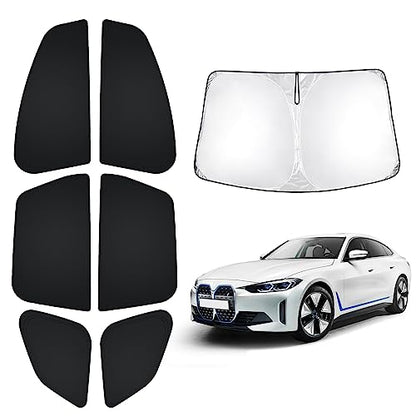 Windshield Sun Shade for BMW i4 2022 (7 Count)