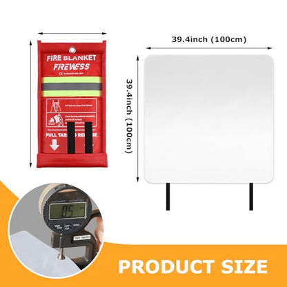 Emergency Fire Blanket (2 Count)