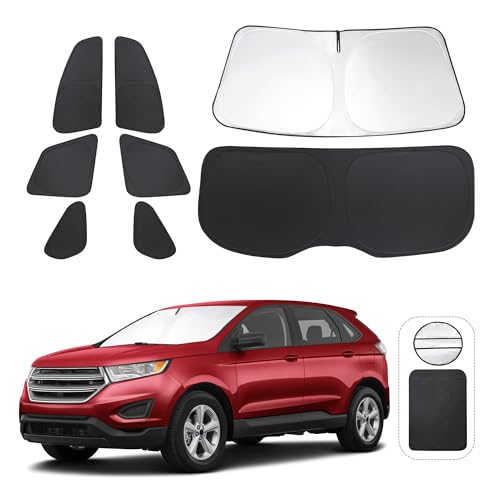 Window Shades 8PCSfor Ford Edge 2015 (8 Count)