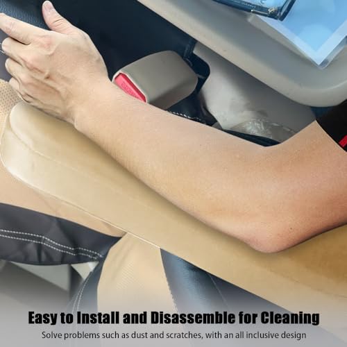 2PC Car Front Seat Armrest Covers