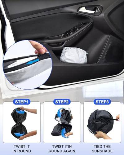 Foldable Front Windshield Sunshade fit for Ford Focus 2012