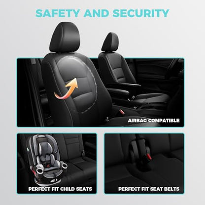Seat Covers for Honda Pilot 2016 (8 Count)