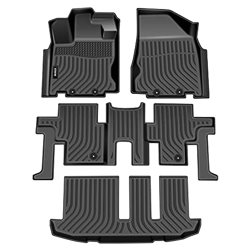 Floor Mats Fit for Nissan Pathfinder 7 Seat 2013