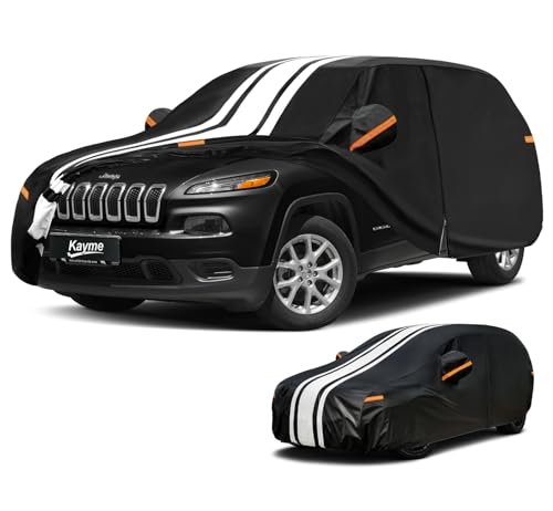 Jeep Cherokee Car Cover Waterproof All Weather for Automobiles