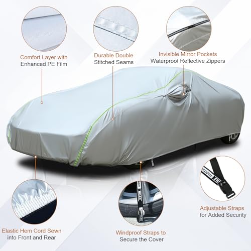 Car Cover Waterproof All Weather