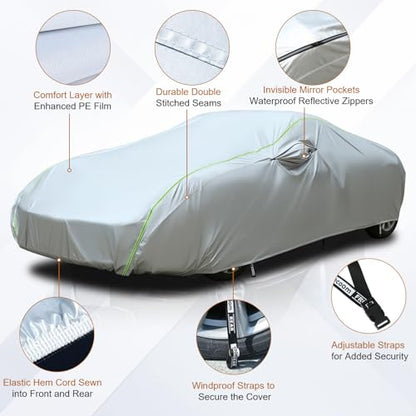 Car Cover Waterproof All Weather