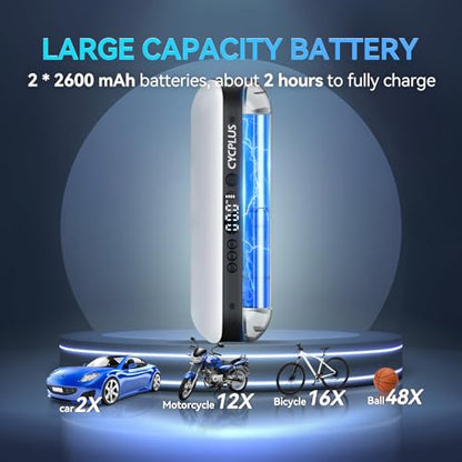 Portable Electric Tire Inflator Bike Pump