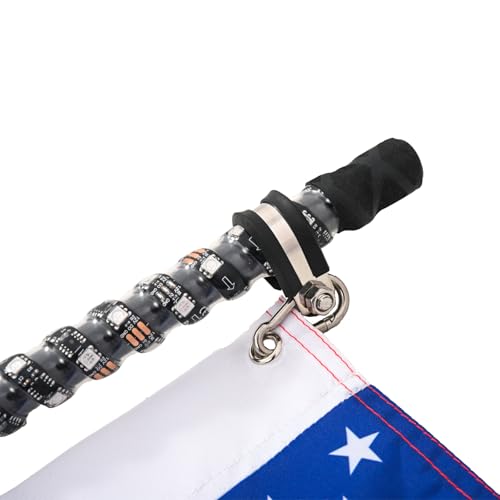 2PCS 3FT RGB LED Whip Light