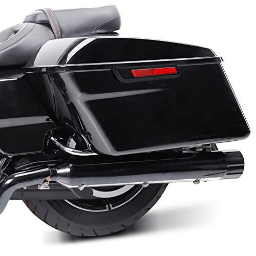Motorcycle Saddlebags Hard Saddle Bags For Harley Touring 2014 (2 Count)