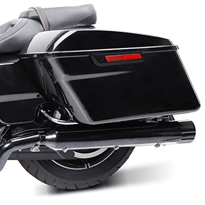Motorcycle Saddlebags Hard Saddle Bags For Harley Touring 2014 (2 Count)