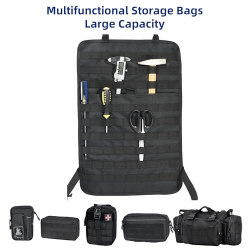 6 Pack Tactical Car Seat Back Organizer