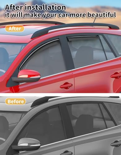 in Channel Window Visors Rain Guards for Toyota 4Runner 2010 (4 Count)