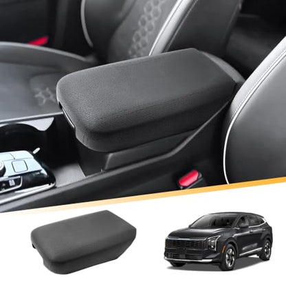 2025 2026 Kia Sportage Silicone Armrest Cover with Armrest Hidden Organizer