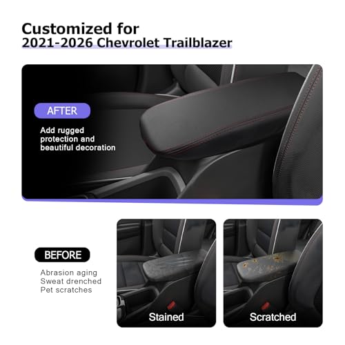2021 2026 Trailblazer Center Console Cover Compatible with 2021