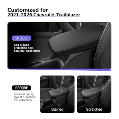 2021 2026 Trailblazer Center Console Cover Compatible with 2021