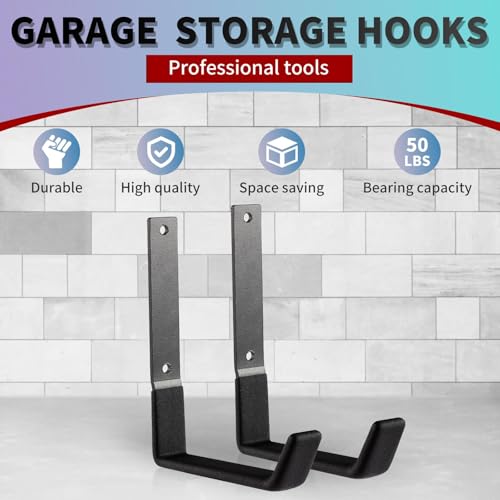 Heavy Duty Steel Hooks (12 Count)