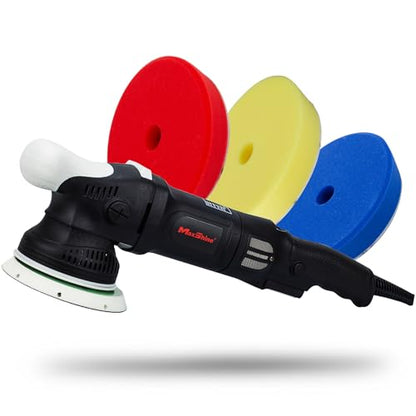M15 Pro Dual Action Polisher & Foam Pads Kit