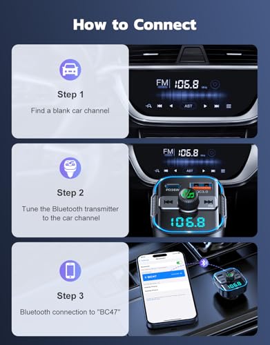 Bluetooth 5.3 Car Adapter