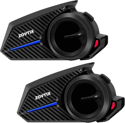 Motorcycle Helmet Headset 8 Riders Communication System X8 Intercom with Music Sharing