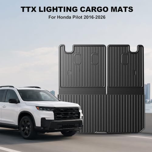 Cargo Mat & Backrest Mat Fit for Honda Pilot 2016
