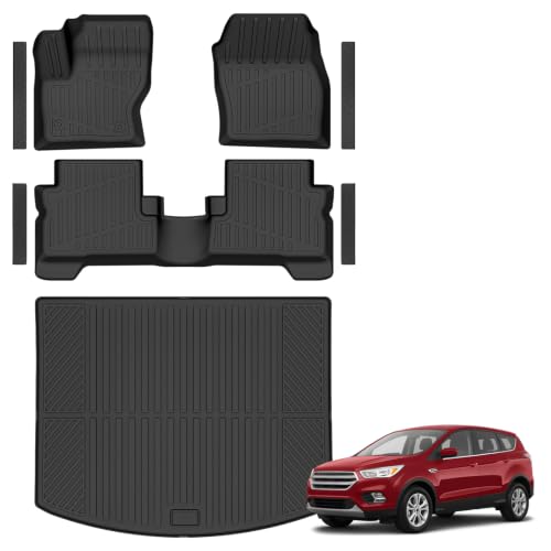 Floor Mats & Cargo Liner Custom Fit for Ford Escape & C