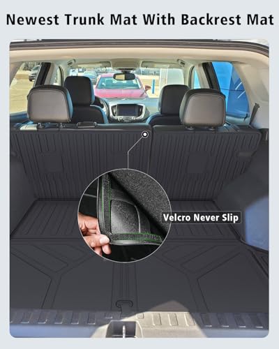 Floor Mats & Cargo Liner & Backrest Mat Custom for GMC Terrain 2018