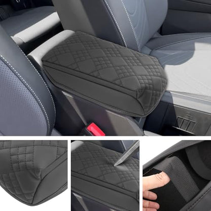 for 2025 2026 VW Tiguan Armrest Cover for 2025 2026 Volkswagen Tiguan Accessories 2025 2026 Tiguan Center Console Cover 2025 2026 Tiguan Middle Console Cover Add Soft Cotton Cushion