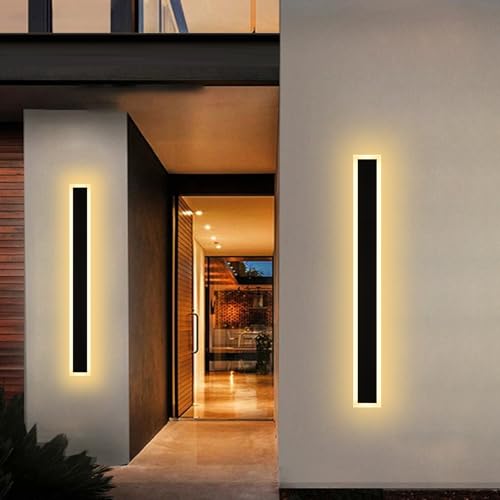 2 Pack Modern Outdoor Wall Lights for Patio