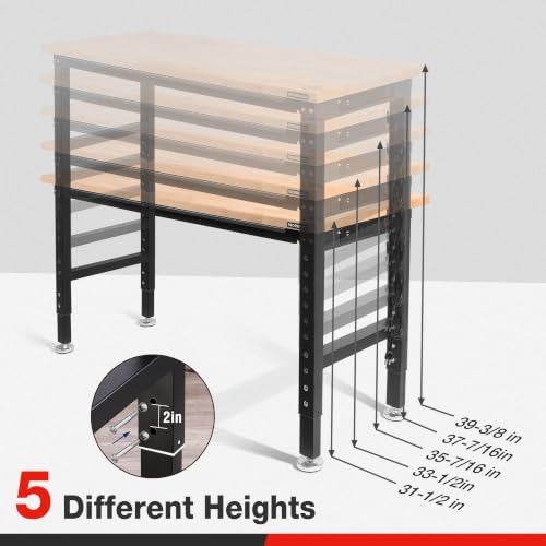 48" Adjustable Workbench