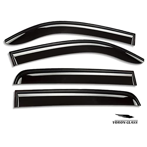 Tape on Extra Durable Rain Guards for Toyota Tacoma 2016 (4 Count)