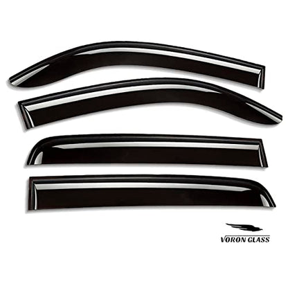 Tape on Extra Durable Rain Guards for Toyota Tacoma 2016 (4 Count)