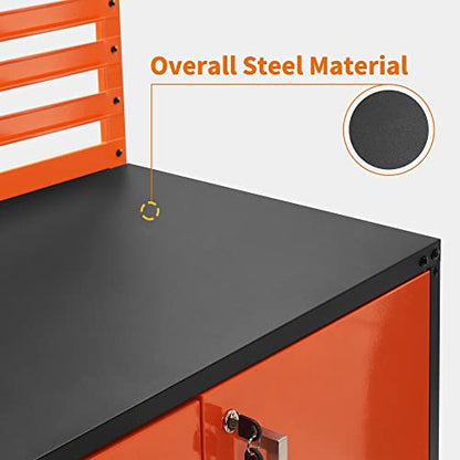 Metal Workbench for Garage