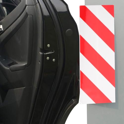 4Pcs Foam Bumper Guard Garage Wall Protector Corner Strip for Car Door Edge Protection and Pole Padding