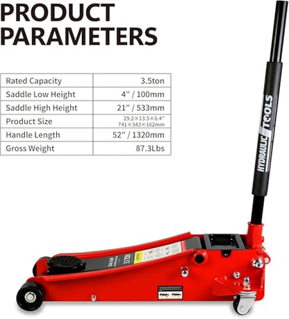 3.5 Ton Low Profile Floor Jack
