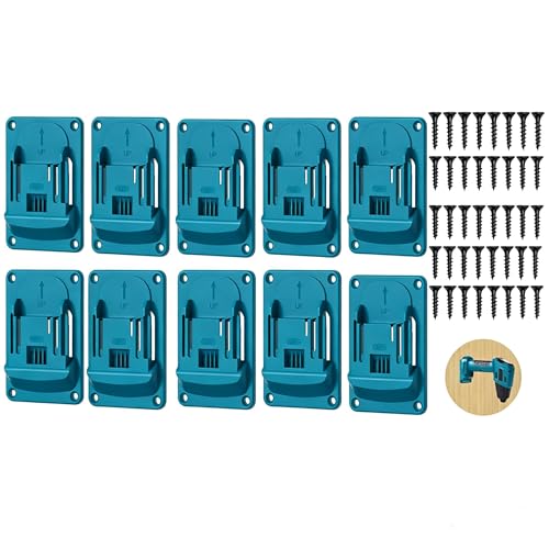10 Packs Drill Mount Holder for Makita 18V Li (10 Count)