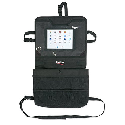 View-N-Go Backseat Car Organizer with Tablet Holder | Crash Tested + Waterproof Backing + Extra Storage Pockets (14.08 Ounce)