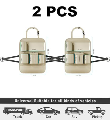Backseat Car Organizer with Touch Screen