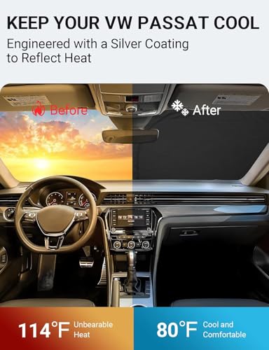 Custom Fit Car Windshield Sun Shade for 2012
