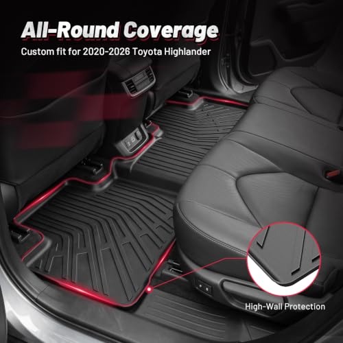 Floor Mats for Toyota Highlander 2020