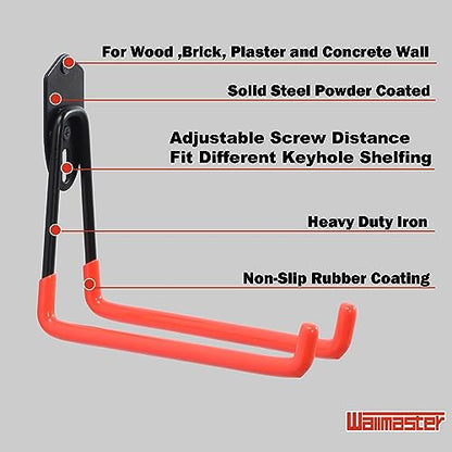 Garage Hooks Organizer Kit