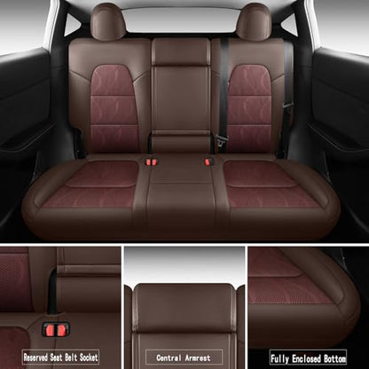 Tesla Model Y Seat Cover Full Set (6 Count)