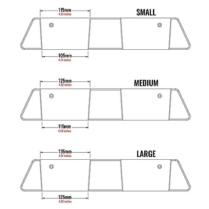 Horizontal Wood Ski Rack Wall Mount