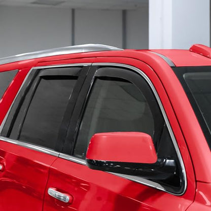 in Channel Extra Durable Rain Guards for Chevrolet