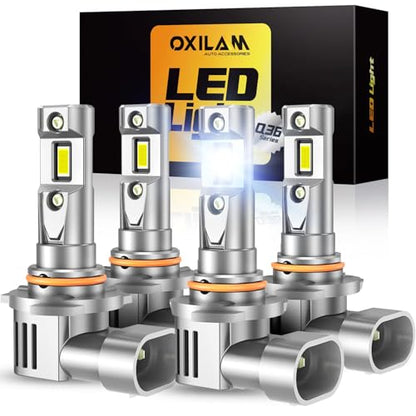 9005 9006 LED Bulb Combo HB (4 Count)