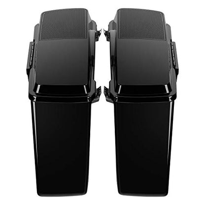 Motorcycle Saddlebags Hard Saddle Bags W (2 Count)
