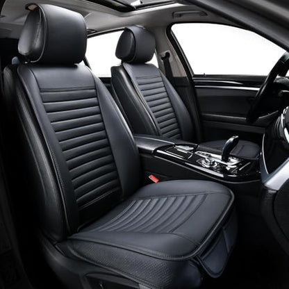 Universal Leather Car Seat Covers Full Set